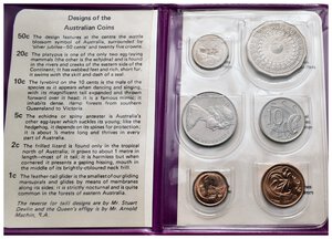 obverse: AUSTRALIA - Set Royal Australian Mint 1977 - In confezione Originale