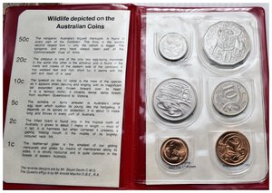 obverse: AUSTRALIA - Set Royal Australian Mint 1983 - In confezione Originale
