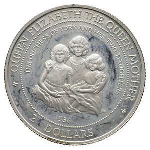 obverse: COOK ISLANDS - 2 Dollars argento 1997 PROOF