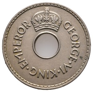 reverse: FIJI - George VI - Penny 1941