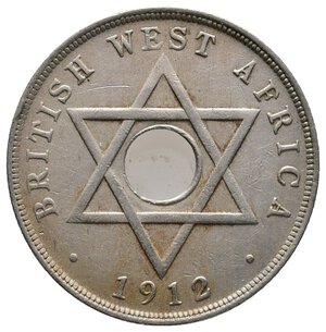 reverse: BRITISH WEST AFRICA - George V - 1 Penny 1912