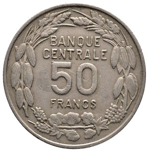 obverse: CAMERUN - 50 Francs 1960