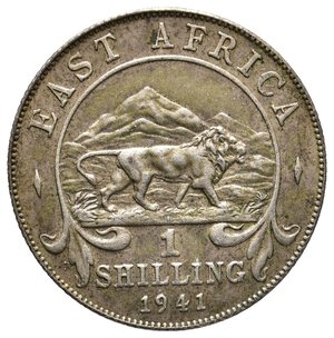 obverse: EAST AFRICA - 1 Shilling 1941