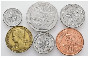 reverse: MADAGASCAR - Lotto di monete