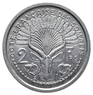 obverse: SOMALIA - 2 Francs 1959 FDC