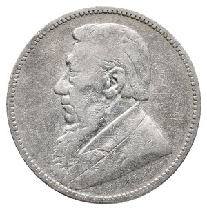 reverse: SUD AFRICA - Shilling argento 1894