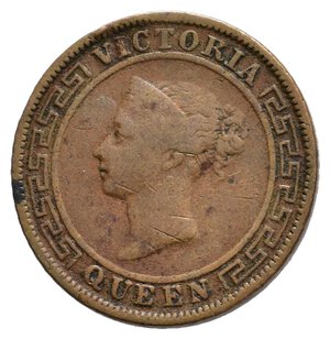 reverse: CEYLON - Victoria queen - 1 Cent 1870