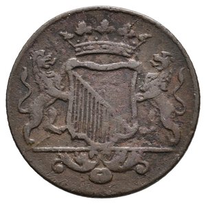 reverse: INDIE OLANDESI - Utrecht - Duit 1754