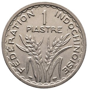 obverse: INDOCINA FRANCESE - 1 Piastre 1947