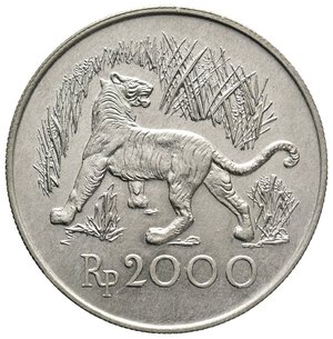 obverse: INDONESIA - 2000 Rupees argento 1974