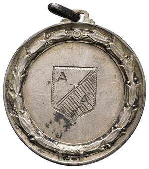 reverse: Medaglia argento Campionato di tennis Eritrea 1945 - diam.32 mm