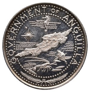 reverse: ANGUILLA - 1 Dollar argento 1967 RARA