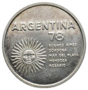 reverse: ARGENTINA - 1000 Pesos argento  1978