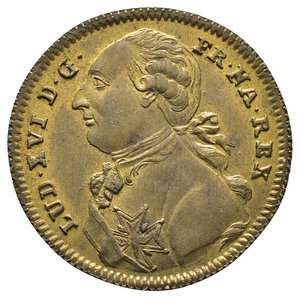 reverse: Francia - Gettone Luigi XVI