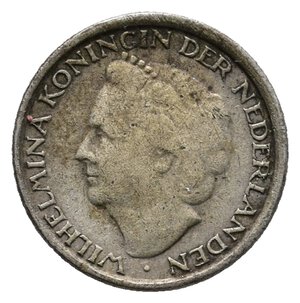 reverse: CURACAO - 1/10 Gulden argento 1948