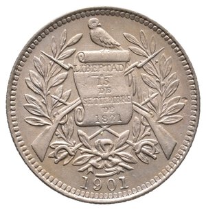 reverse: GUATEMALA - 1 Real 1901