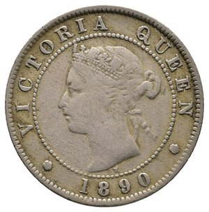 reverse: JAMAICA - Victoria queen- Half Penny 1890
