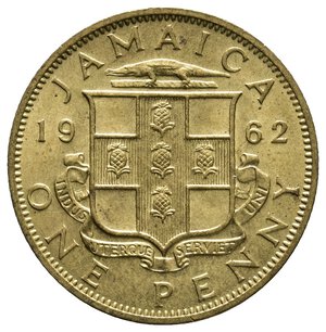 obverse: JAMAICA -  1 Penny 1962