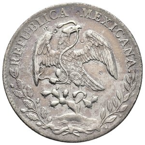 reverse: MESSICO - 8 Reales argento 1894