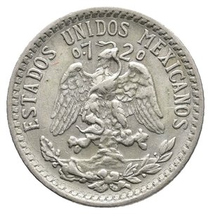 reverse: MESSICO - 20 Centavos argento 1933