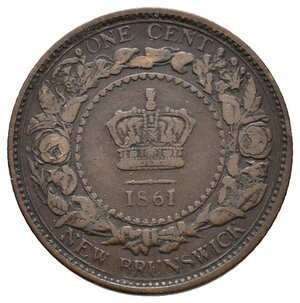 obverse: NEW BRUNSWICK - Victoria Queen - 1 Cent 1861