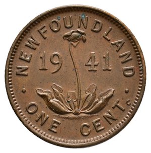 obverse: NEW FOUNDLAND - George VI - 1 Cent 1941