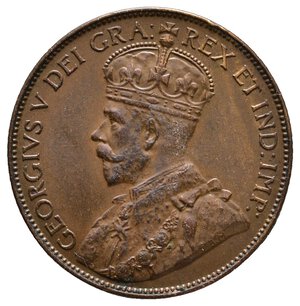 reverse: NEW FOUNDLAND - George V - 1 Cent 1936