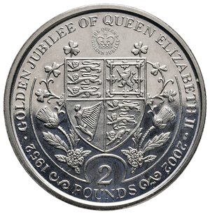 obverse: SOUTH GEORGIA & SOUTH SANDWICH ISLANDS - 2 Pounds 2002