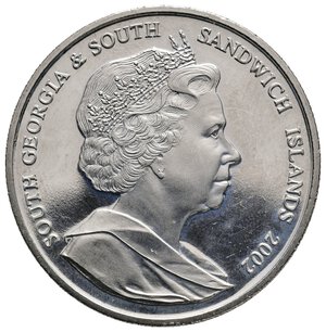 reverse: SOUTH GEORGIA & SOUTH SANDWICH ISLANDS - 2 Pounds 2002