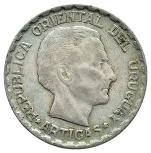 reverse: URUGUAY - 50 Centesimos argento 1943