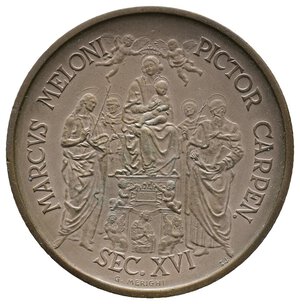 reverse: Medaglia Carpi - Absidi di San Nicolo  1974 - diam. 44 mm