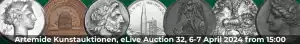 Banner Artemide eLive Auktion 32