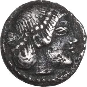 obverse: Syracuse.  Hieron I (478-466 BC).. AR Obol, c. 470 BC