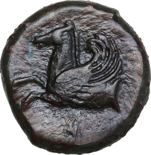 reverse: Syracuse.  Timoleon and the Third Democracy (344-317 BC).. AE 16 mm