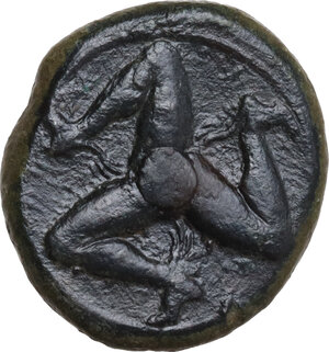 reverse: Syracuse.  Agathokles (317-289 BC).. AE 20 mm