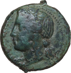 obverse: Syracuse.  Agathokles (317-289 BC).. AE 21 mm
