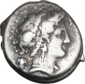 obverse: Central and Southern Campania, Neapolis. AR Didrachm, 320-300 BC