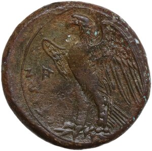 reverse: Syracuse.  Hiketas II (287-278 BC).. AE 22 mm, c. 287-278 BC