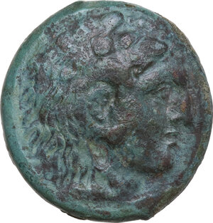 obverse: Syracuse.  Pyrrhos (278-276 BC).. AE 23 mm