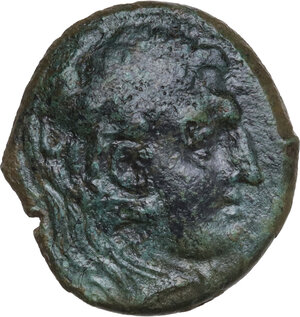 obverse: Syracuse.  Pyrrhos (278-276 BC).. AE 20 mm
