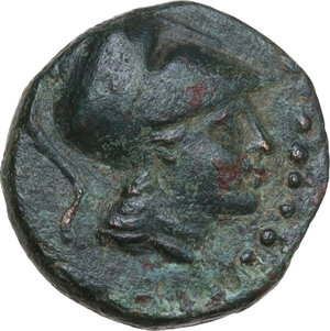 obverse: Kings of Macedon.  Antigonos II Gonatas (277-239 BC).. AE 16mm, Pella or Amphipolis mint