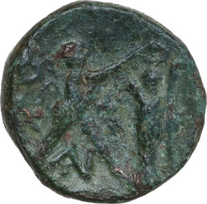 reverse: Kings of Macedon.  Antigonos II Gonatas (277-239 BC).. AE 16mm, Pella or Amphipolis mint