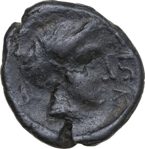 reverse: Thessaly, Phalanna. AE Dichalkon, 2nd-1st century BC