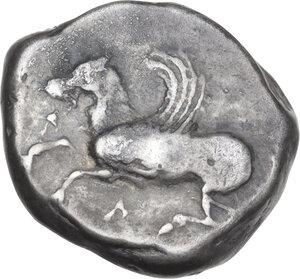 obverse: Akarnania, Leukas. AR Stater, c. 375-350 BC