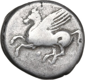 obverse: Akarnania, Thyrreion. Fourrée (?) Stater, c. 320-280 BC
