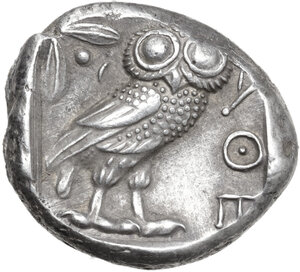 reverse: Attica, Athens. AR Tetradrachm, 454-404 BC