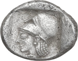reverse: Mysia, Lampsakos. AR Hemiobol, 500-450 BC