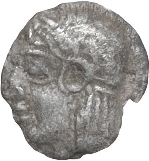 obverse: Mysia, Lampsakos. AR Tetartemorion, 500-450 BC