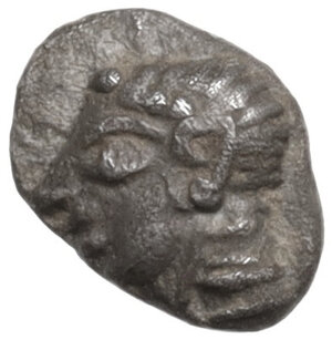 obverse: Ionia, Phokaia. AR Tetartemorion, late 6th Century BC