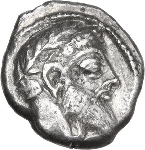obverse: Phoenicia - Arados.  Uncertain king (Circa 440-420 BC).. AR Third Shekel